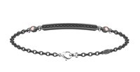 Bracciale Zancan Uomo in Titanio Diamante Black ETB426R